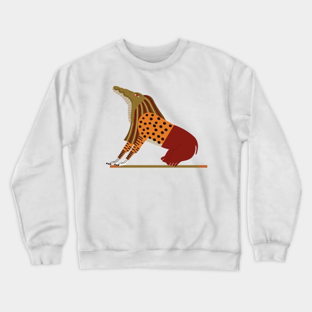 Ammit, Eater of Souls Crewneck Sweatshirt by ocelotlcalli